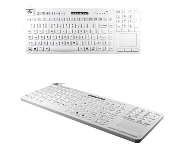 MANMACHINE KEYBOARD REALLY COOL TOUCH LIT WHITE